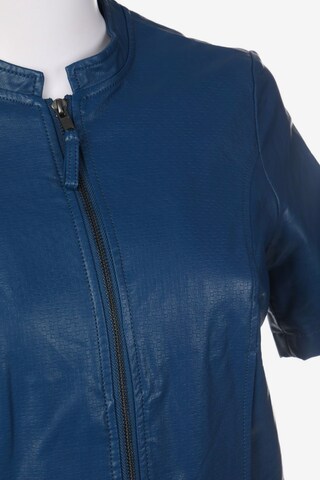 Sisley Kunstlederjacke XS in Blau