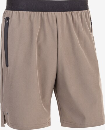 Virtus Regular Workout Pants 'BLAG V2 M Hyper' in Brown: front