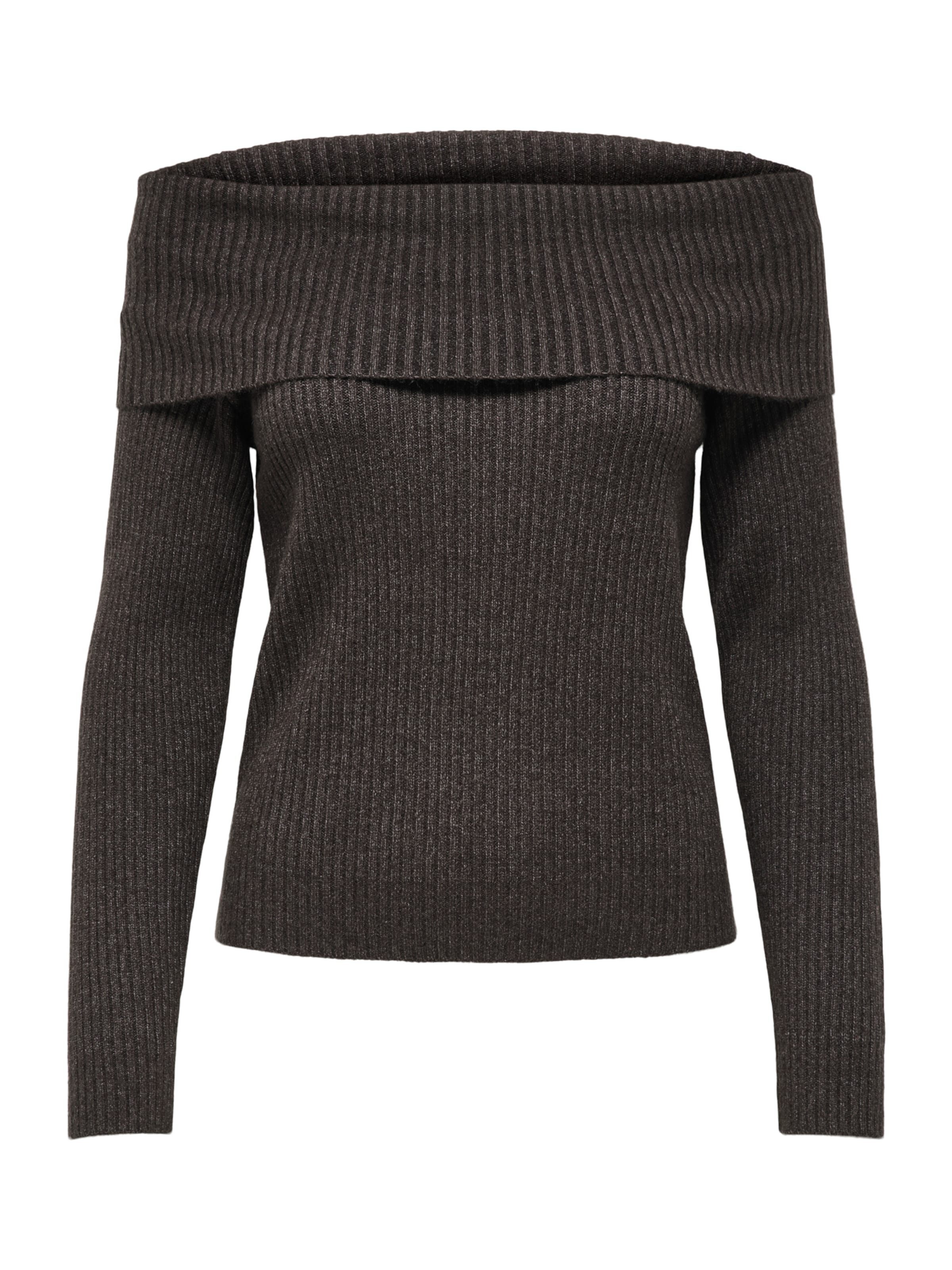 ONLY Свитер 'ONLKatia' в Коричневый: спереди