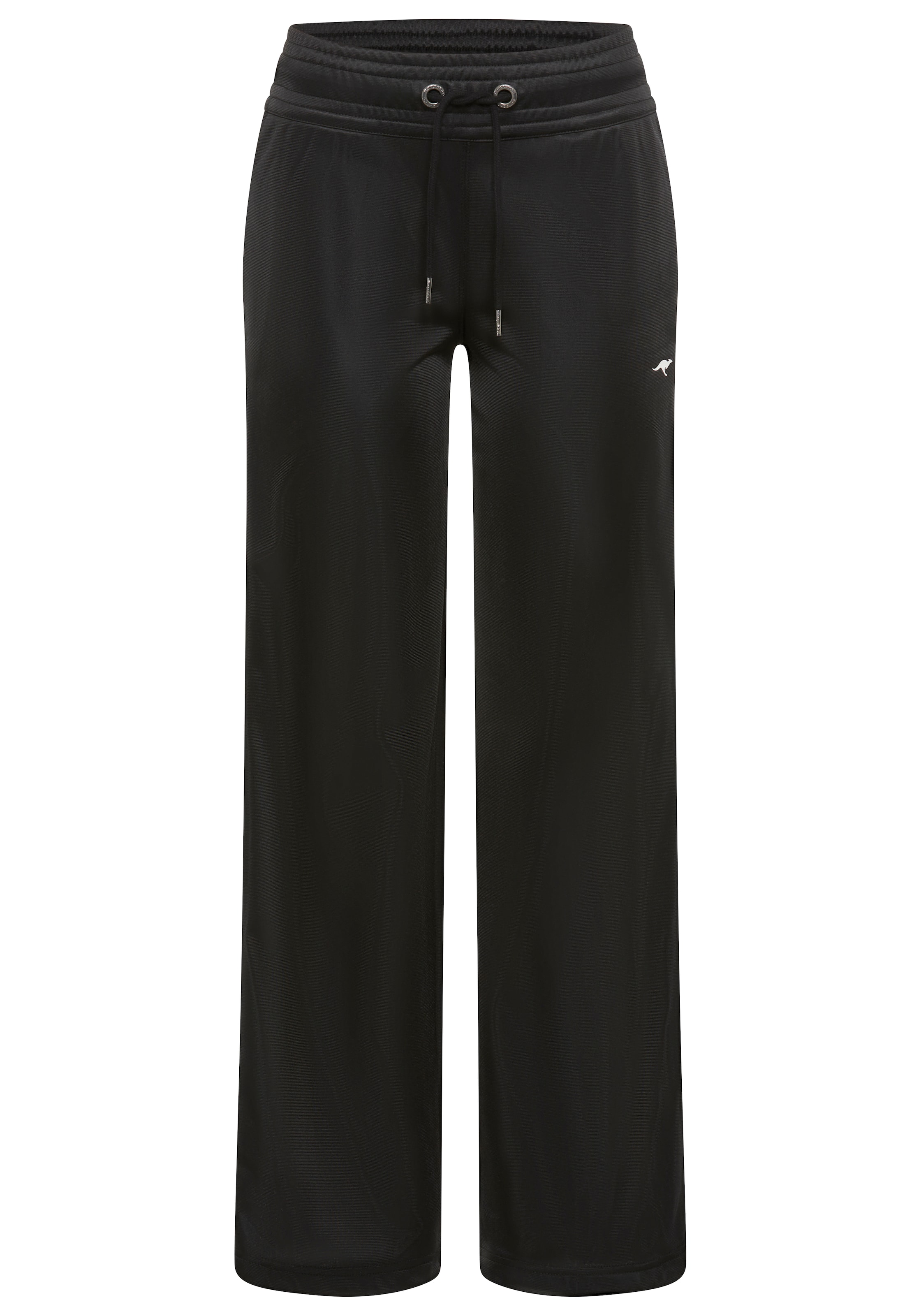 KangaROOS Loose fit Workout Pants in Black: front