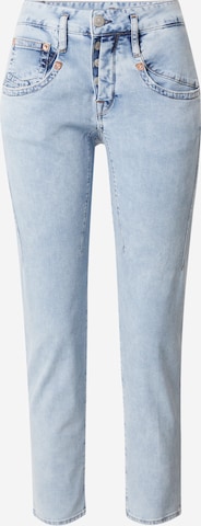 Herrlicher Slimfit Jeans 'Shyra' in Blauw: voorkant