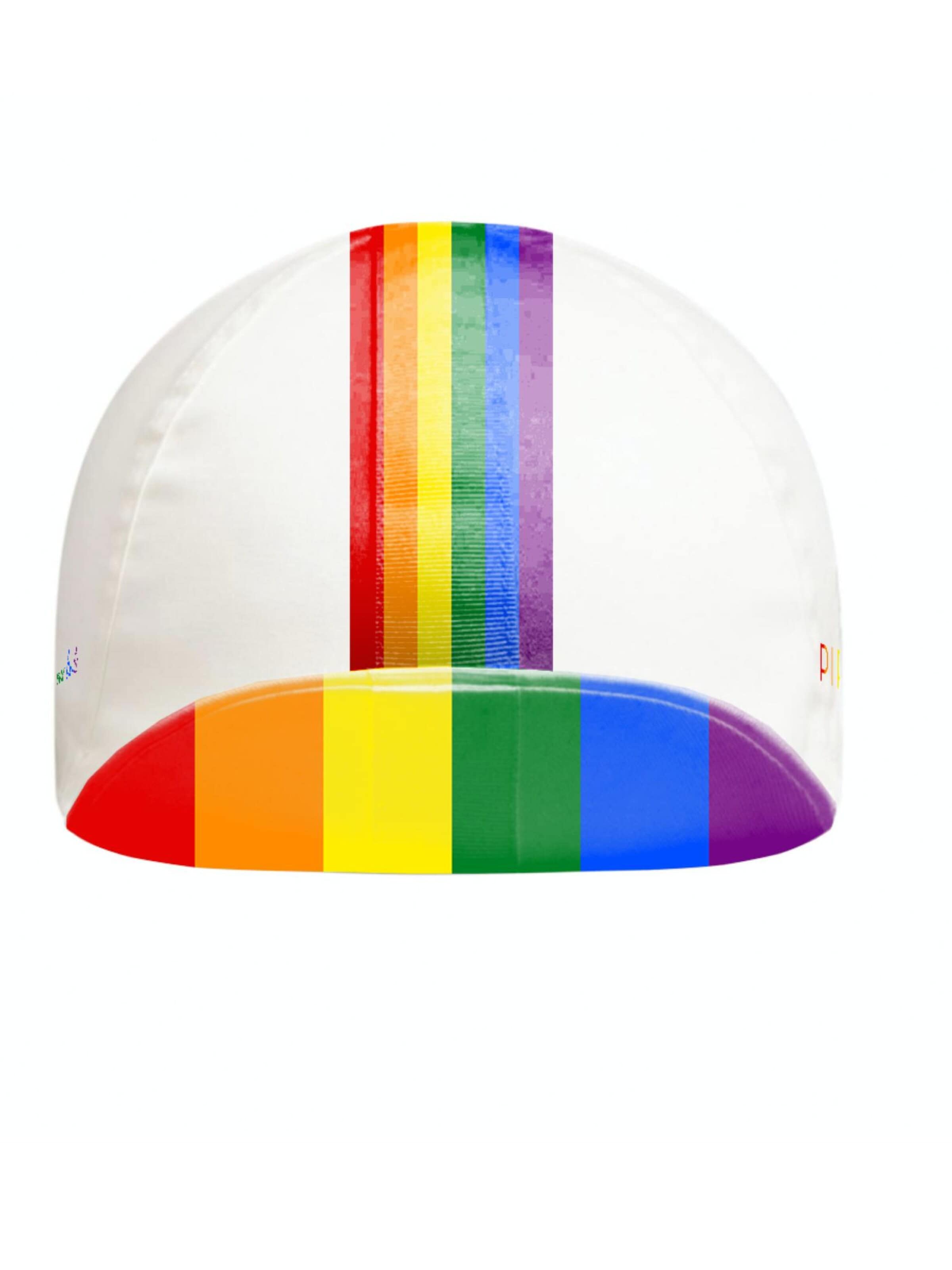 PIPPO Amsterdam Cap 'PIPPO Pride Rennrad Cap' in White: front