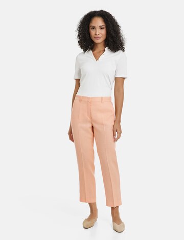 GERRY WEBER Regular Hose in Orange