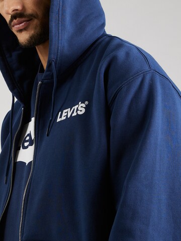 LEVI'S ® Tepláková bunda - Modrá