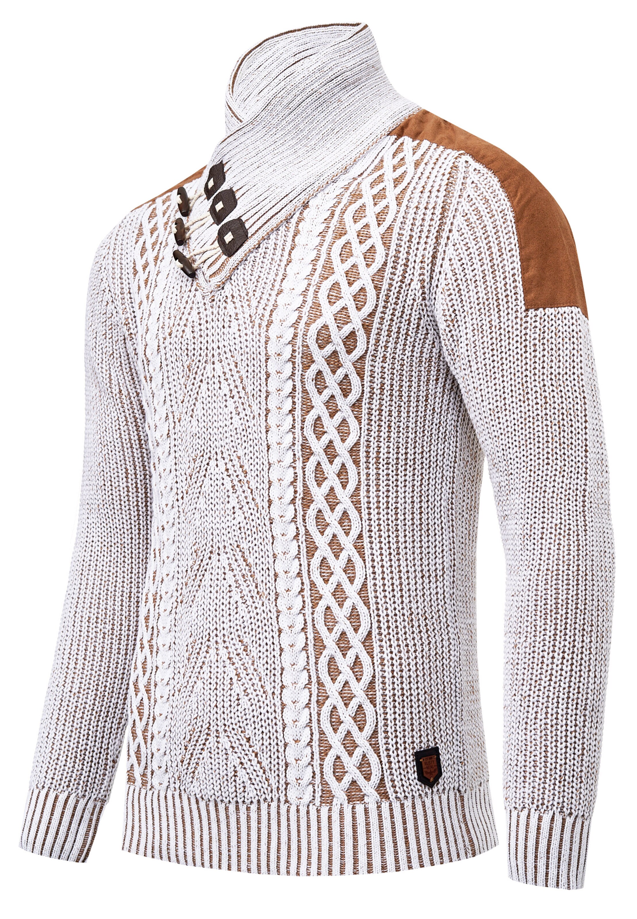 Rusty Neal Trui in Wit