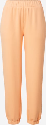 MSCH COPENHAGEN Tapered Pants in Orange: front