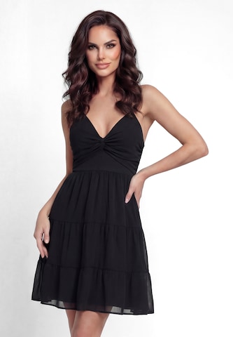 Robe 'Festive' faina en noir : devant