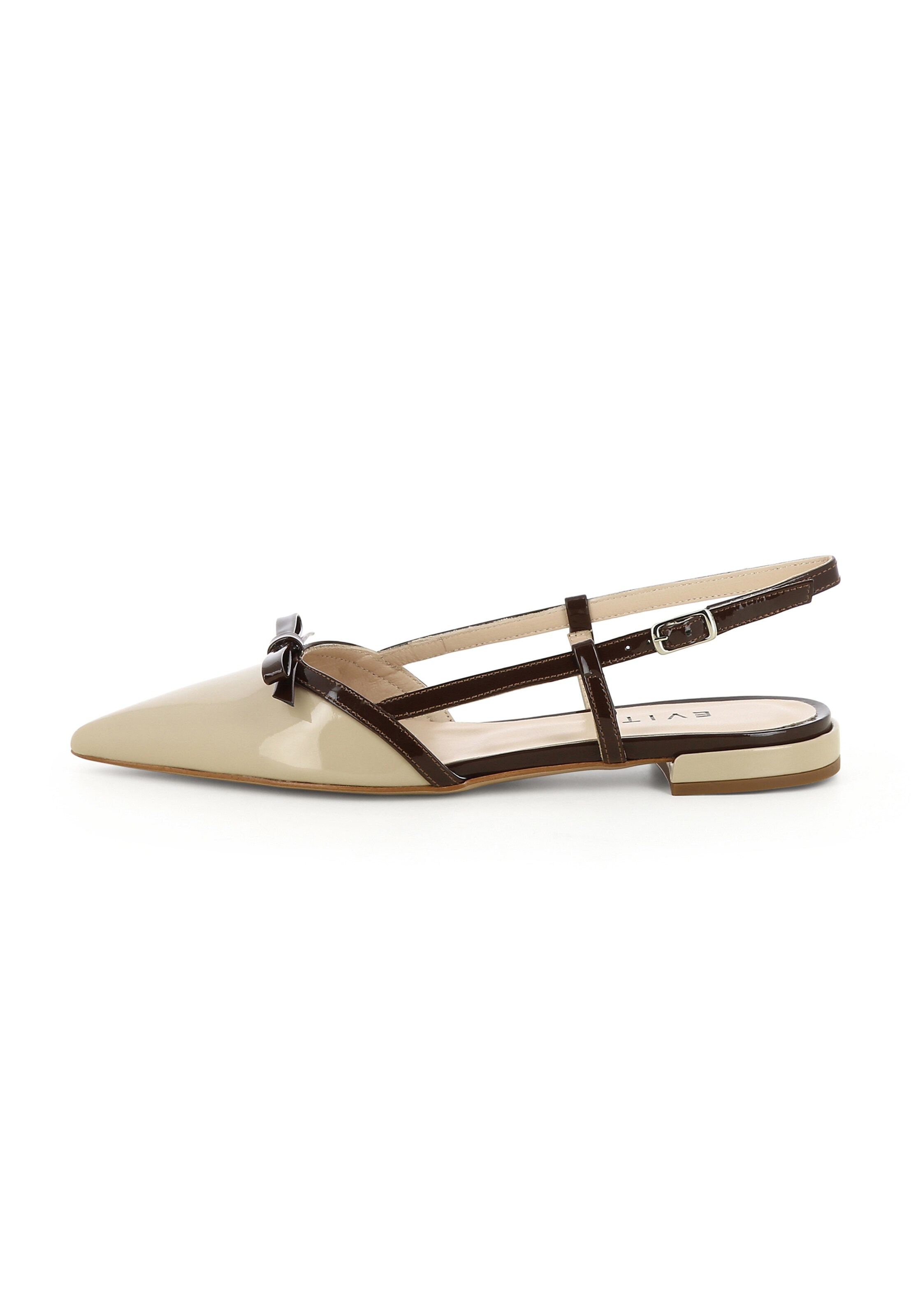 EVITA Slingpumps 'SONIA' in Beige: voorkant