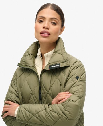 Manteau mi-saison Superdry en vert