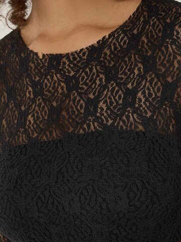 Hiccup Shirt Bodysuit in Black