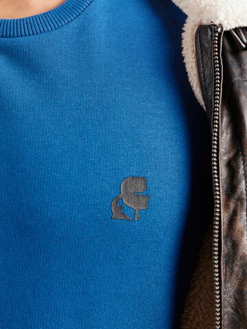 Felpa di Karl Lagerfeld in blu
