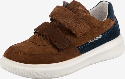SUPERFIT Sneakers 'COSMO WMS Weite W5' in Blue / Brown / White, Item view