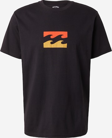 T-Shirt 'TEAM WAVE' BILLABONG en noir : devant