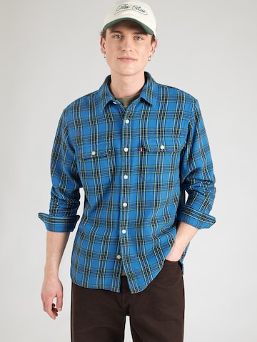 LEVI'S ® Rovný strih Košeľa 'JACKSON' - Modrá: predná strana