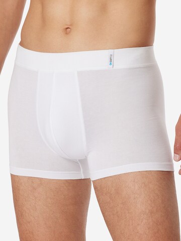 SCHIESSER Boxer shorts 'Long Life Soft' in White: front