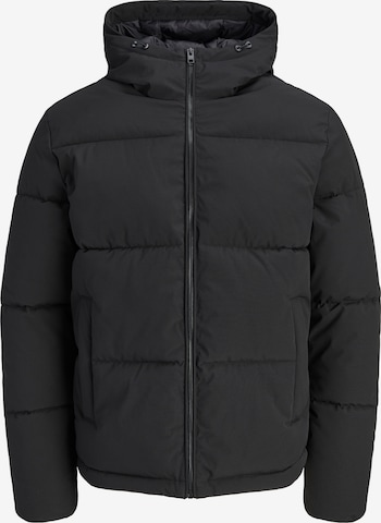 Jack & Jones Plus Zimná bunda 'JJGALAXY' - Čierna: predná strana