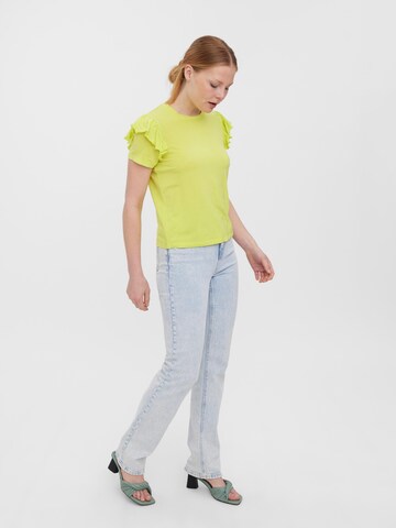 T-shirt 'Tamara' Aware en jaune