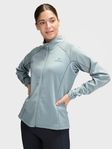 Veste de survêtement Newline en gris : devant