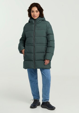 JACK WOLFSKIN Outdoor Coat in Green: front