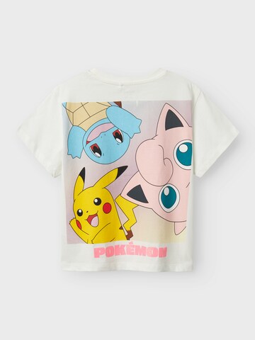 NAME IT - Camiseta 'Dyppi Pokemon' en blanco