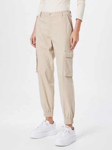 Regular Pantalon cargo 'Betsy' ONLY en beige : devant