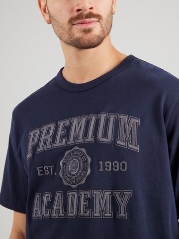 mėlyna Jack & Jones Premium Marškinėliai 'JPRBLUJADON'