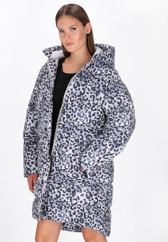 Manteau mi-saison myMo at night en gris : devant