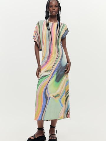 Desigual Jurk in Groen: voorkant