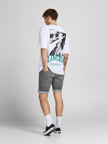 JACK & JONES Štandardný strih Džínsy 'Rick' - Sivá