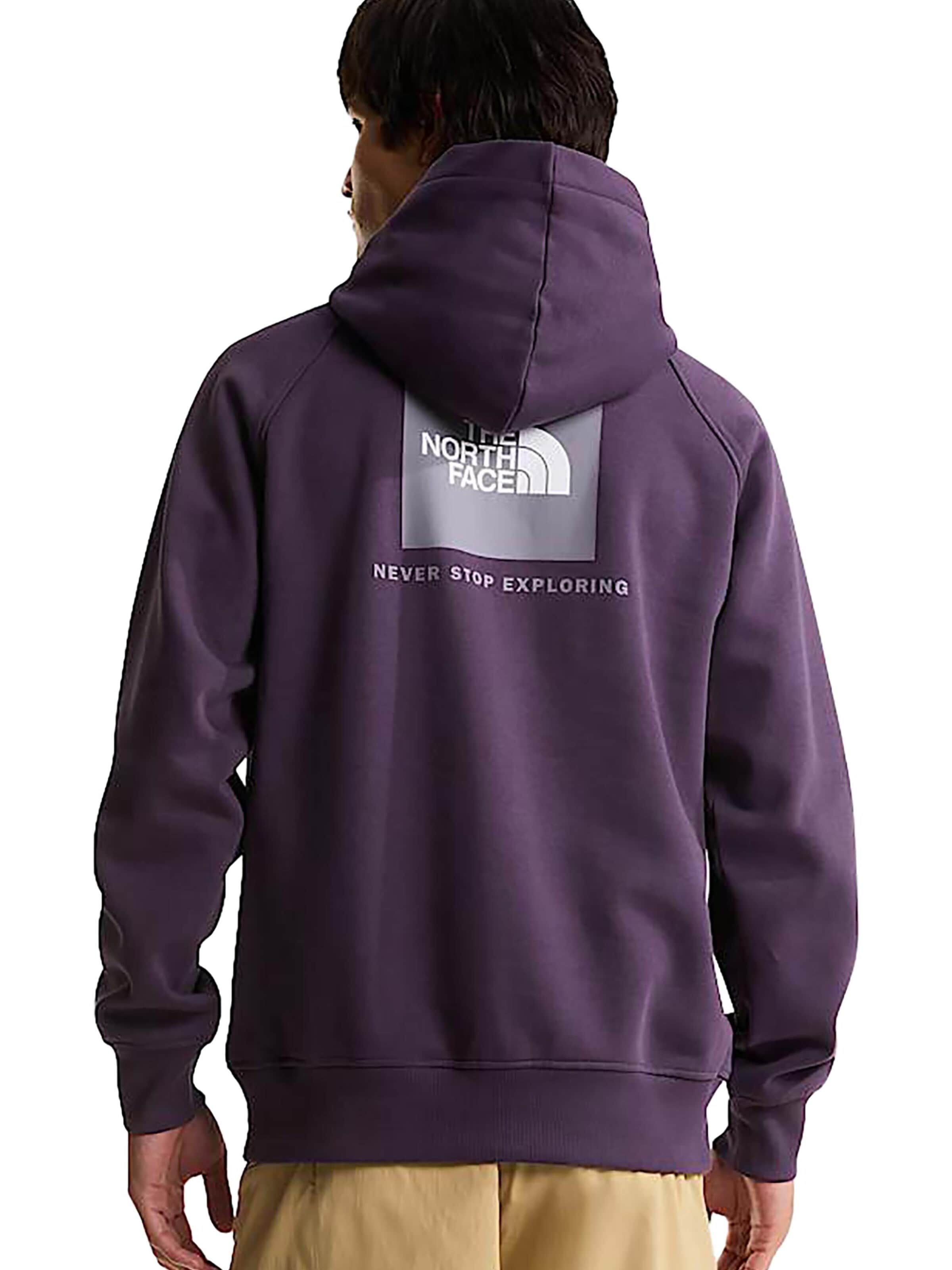 THE NORTH FACE Суичър 'REDBOX' в лилав