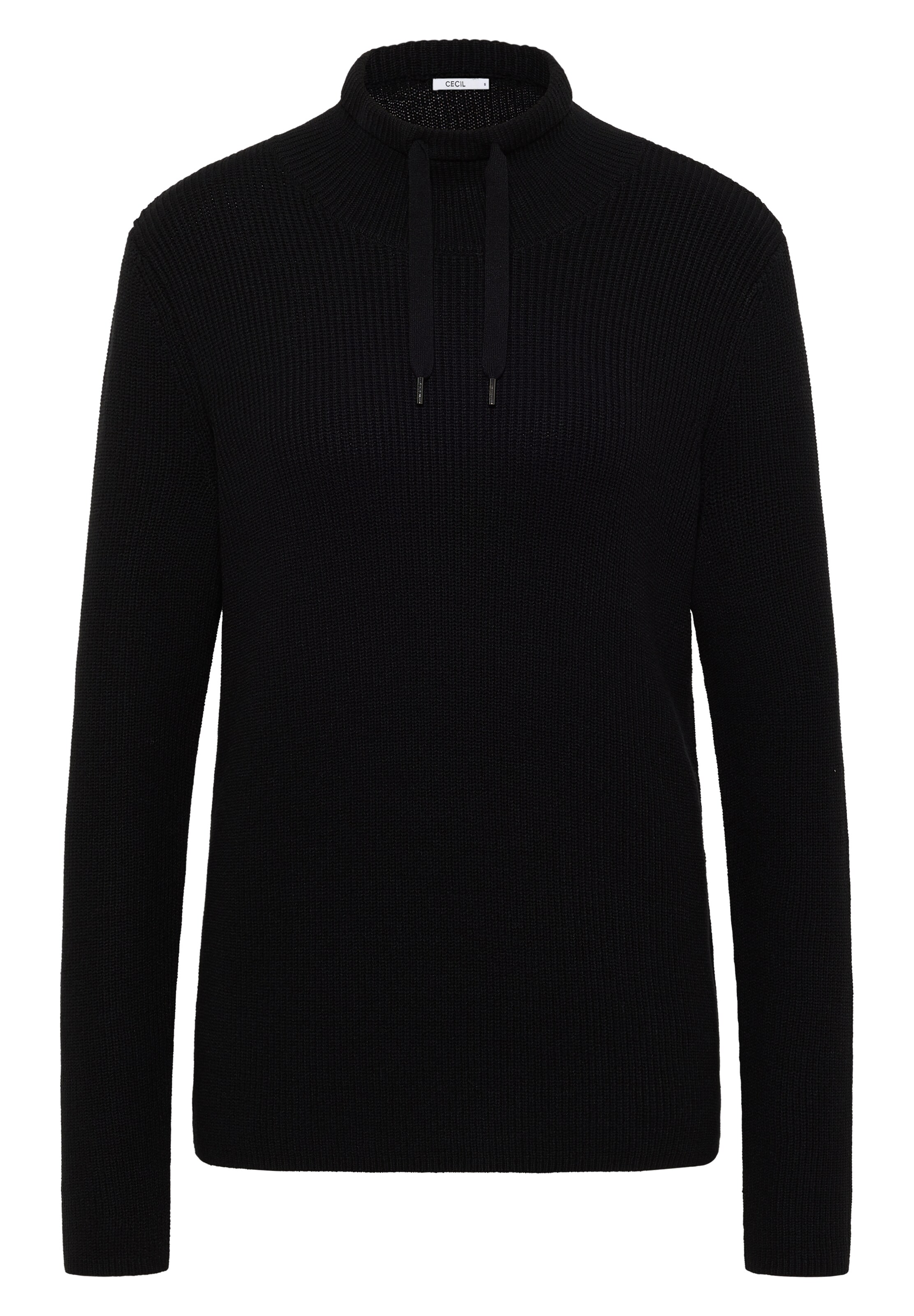 CECIL Sweater in Black: front