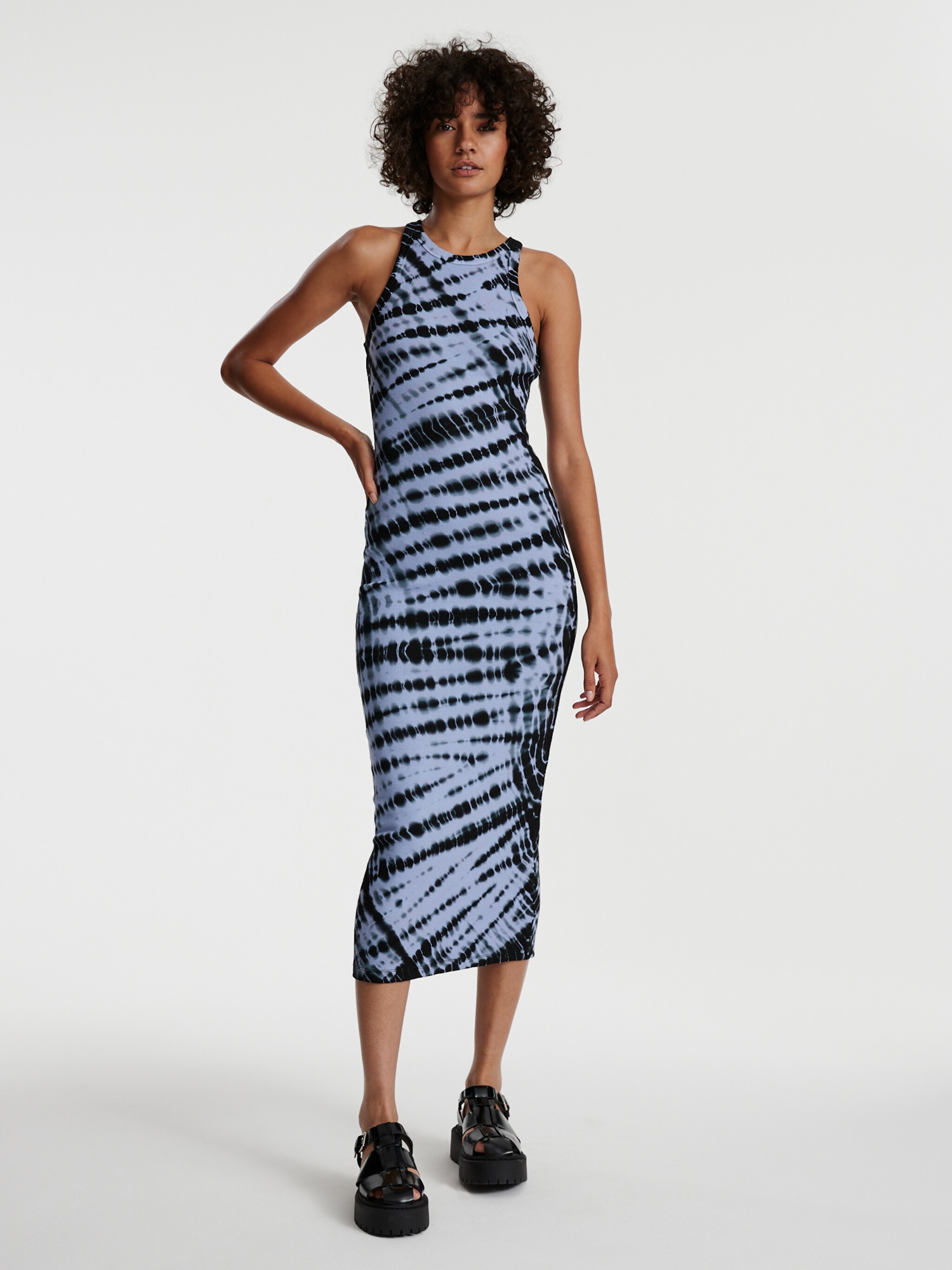 EDITED Producten Jurk 'Janah' Gemengde kleuren