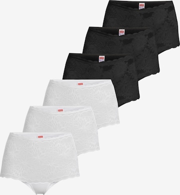 CON-TA Panty 'Modal' in Schwarz: Vorderseite