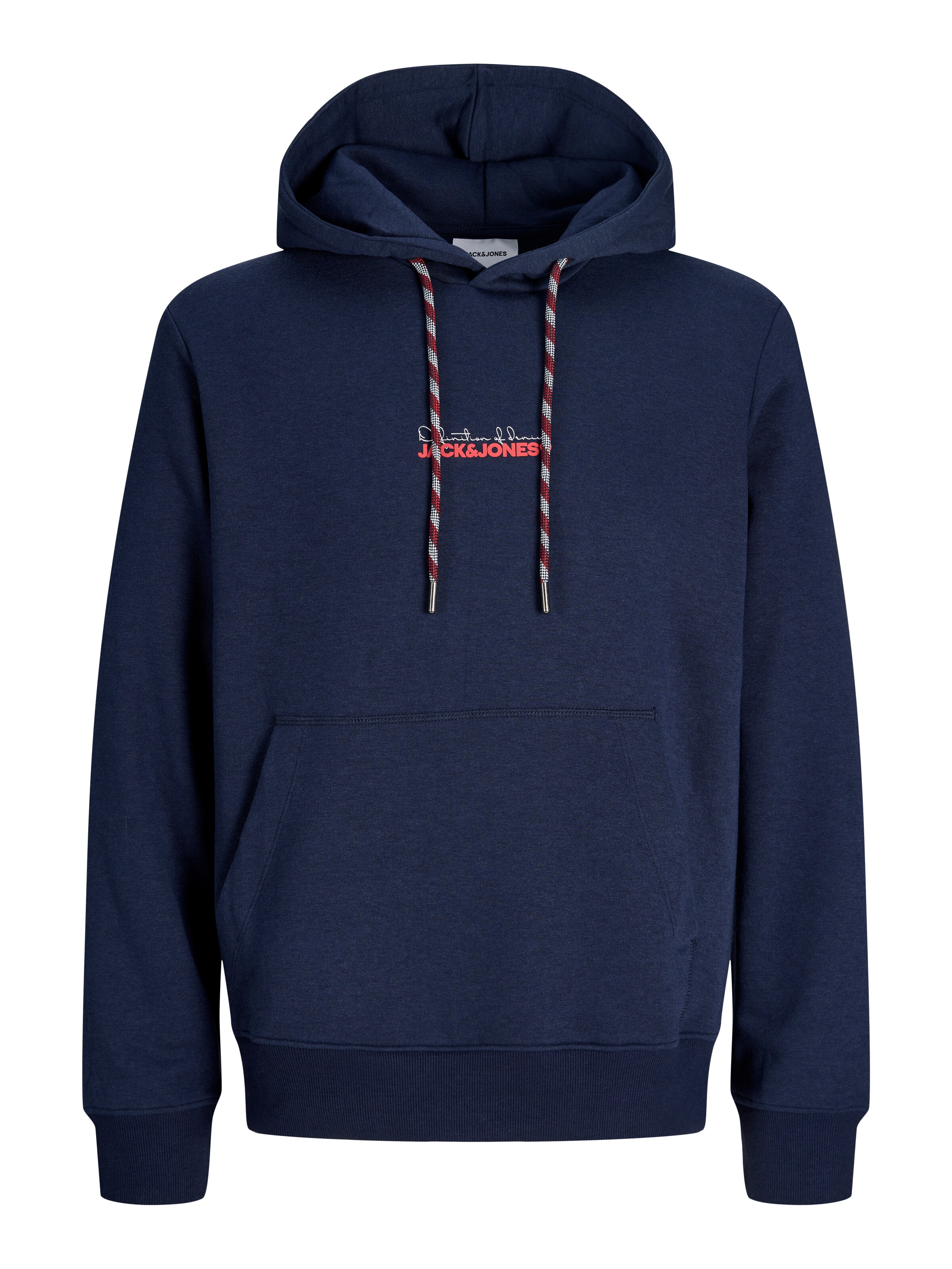 JACK & JONES Sweatshirt in XS in navy / blutrot / weiß, Produktansicht