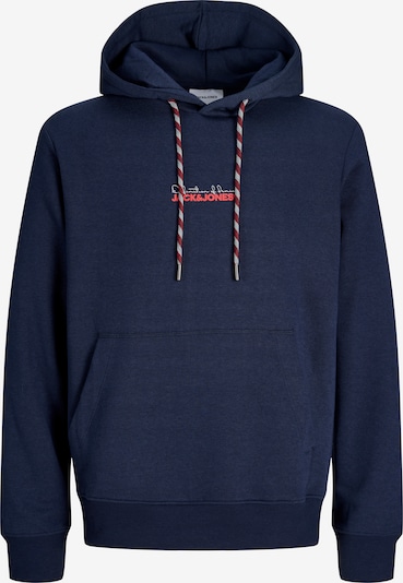 JACK & JONES Sweatshirt in XS in navy / blutrot / weiß, Produktansicht