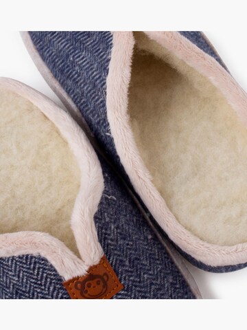 Pisamonas - Zapatillas de casa en azul