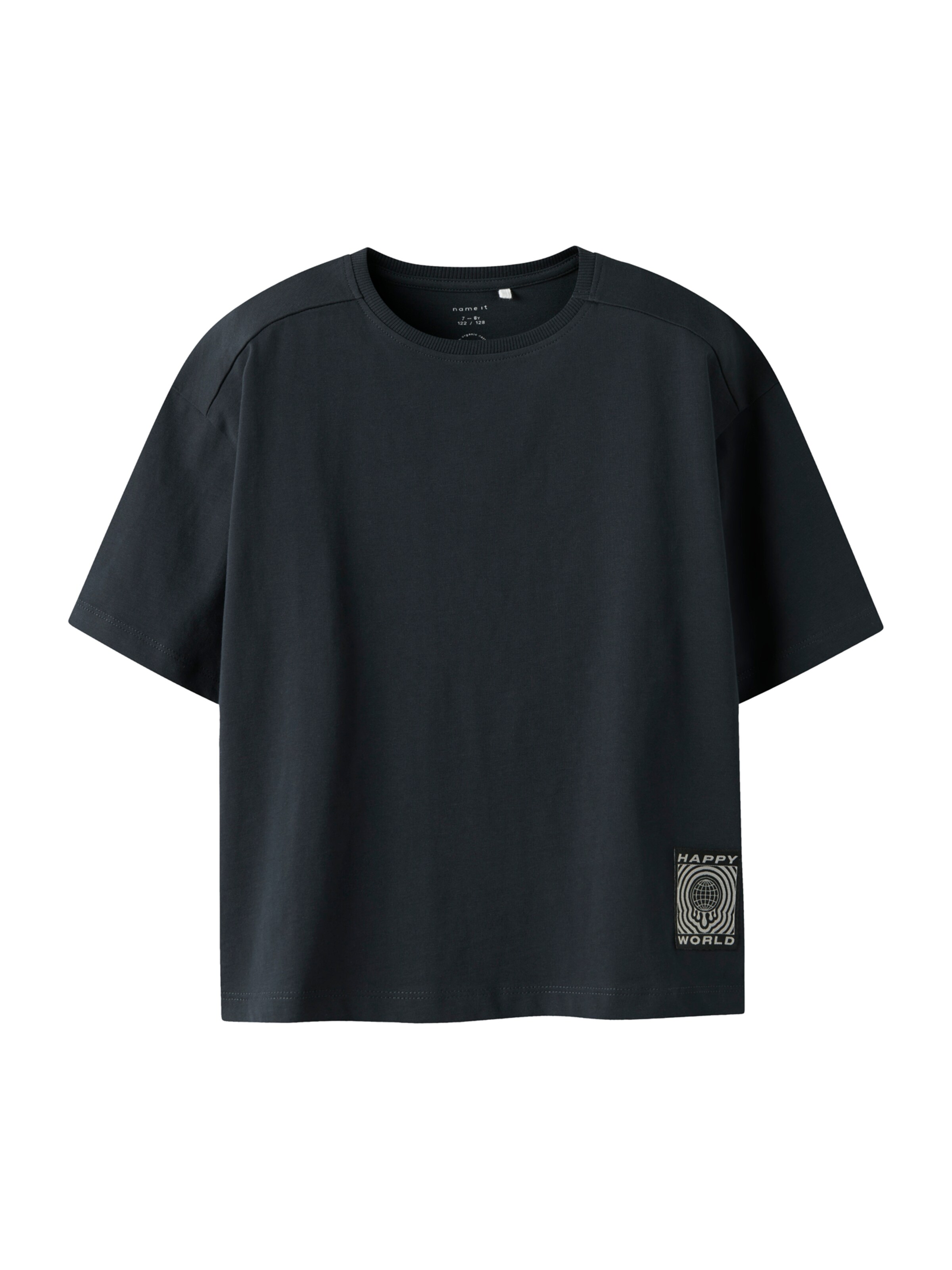 NAME IT T-shirt 'NKMFRANK' i svart: framsida