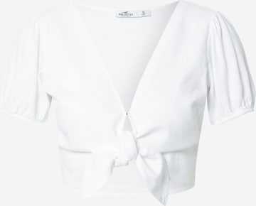 HOLLISTER Блузка в Белый: спереди