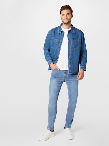 ABOUT YOU Regular Fit Hemd 'Armin' in Blau