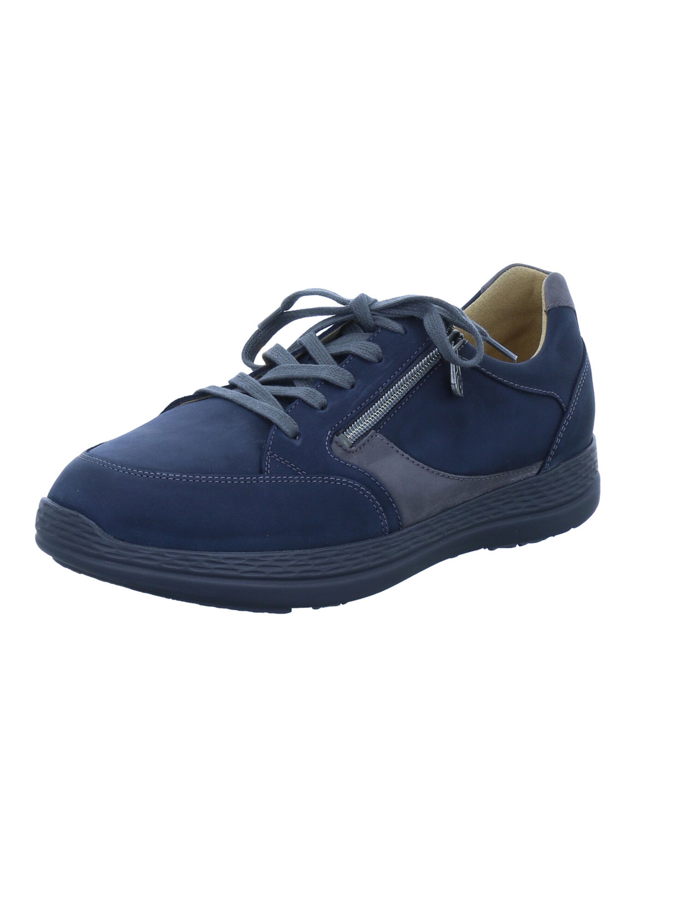 Ganter Schnürschuhe 'Karl Ludwig' in Blau: Vorderseite