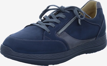 Ganter Schnürschuhe 'Karl Ludwig' in Blau: Vorderseite