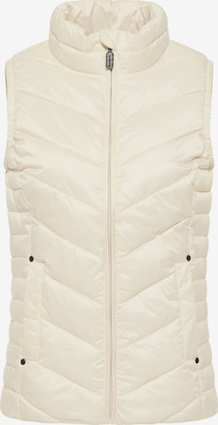 Gilet di DreiMaster Klassik in beige: frontale