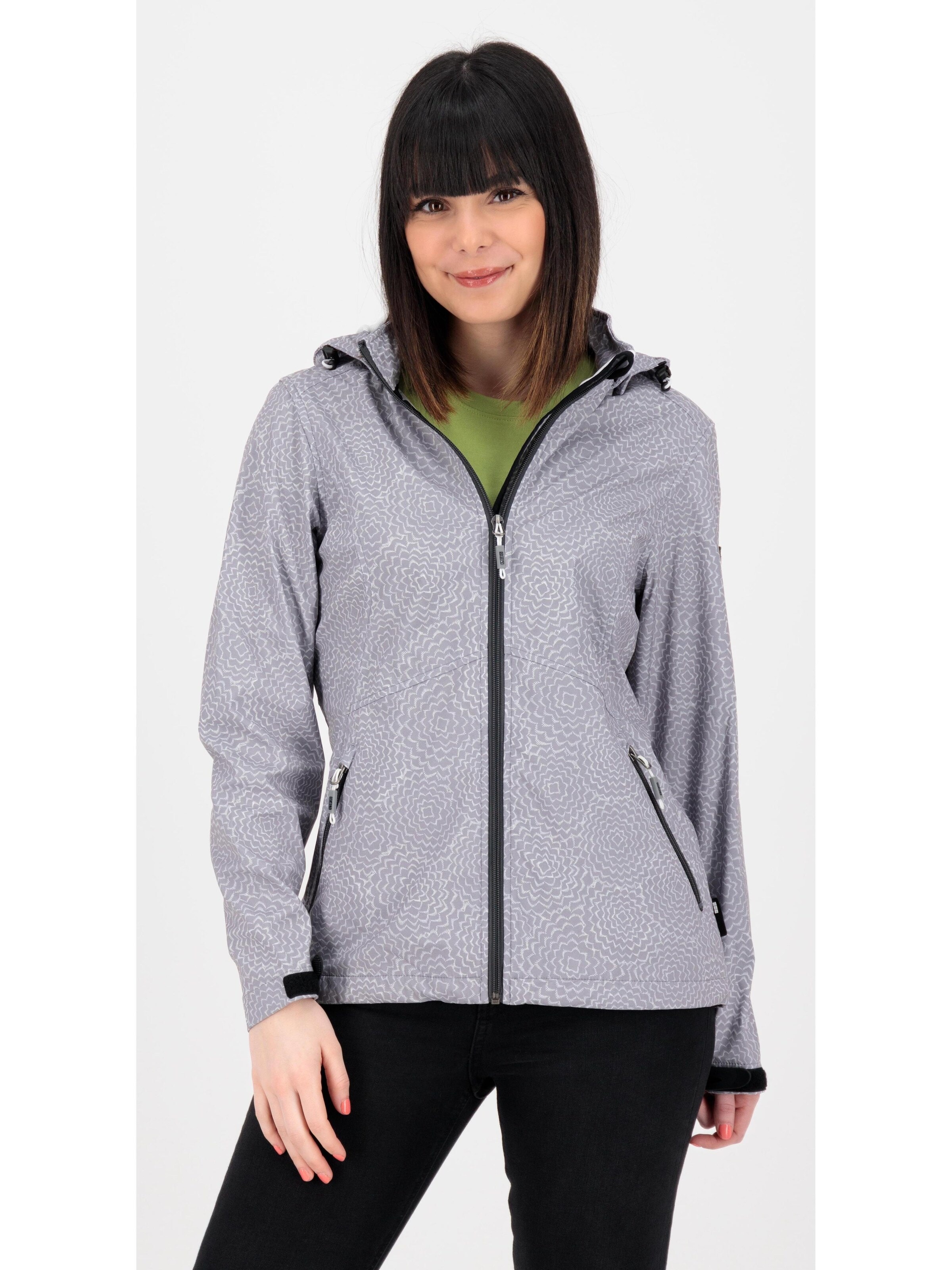 Veste mi-saison 'Ira' LPO en gris : devant