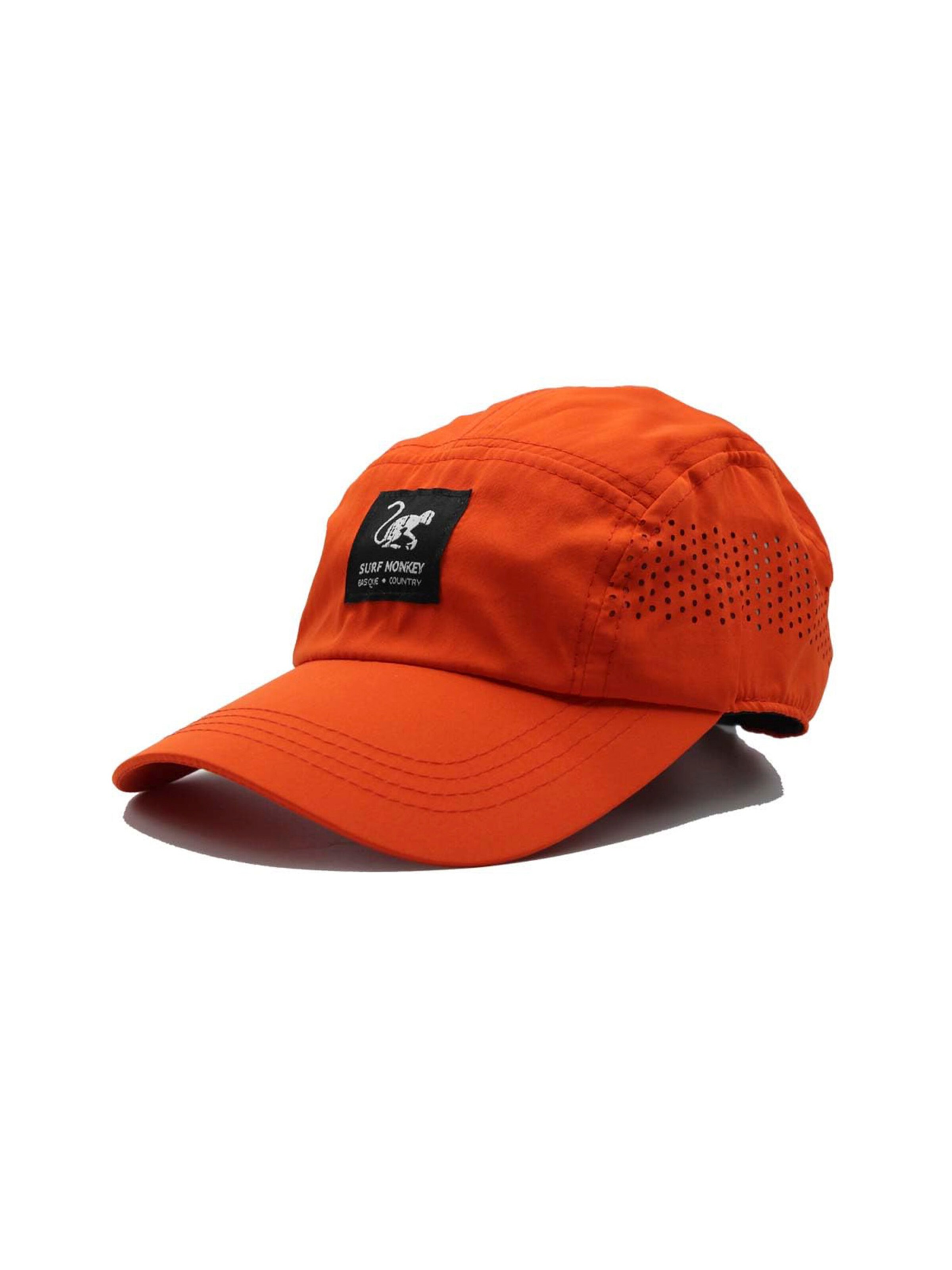 Surf Monkey - Gorra deportiva en rojo: frente