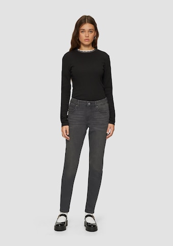 QS Skinny Jeans 'Sadie' in Grijs: voorkant