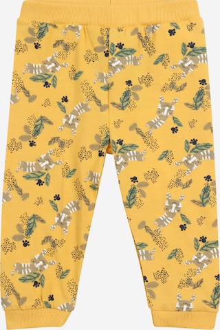 Tapered Pantaloni 'Jack' di NAME IT in giallo: frontale