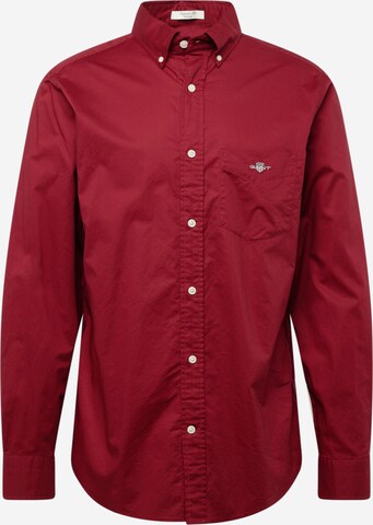 GANT - Camisa em vermelho: frente