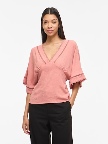 Chemisier 'VIRella' VILA en rose : devant