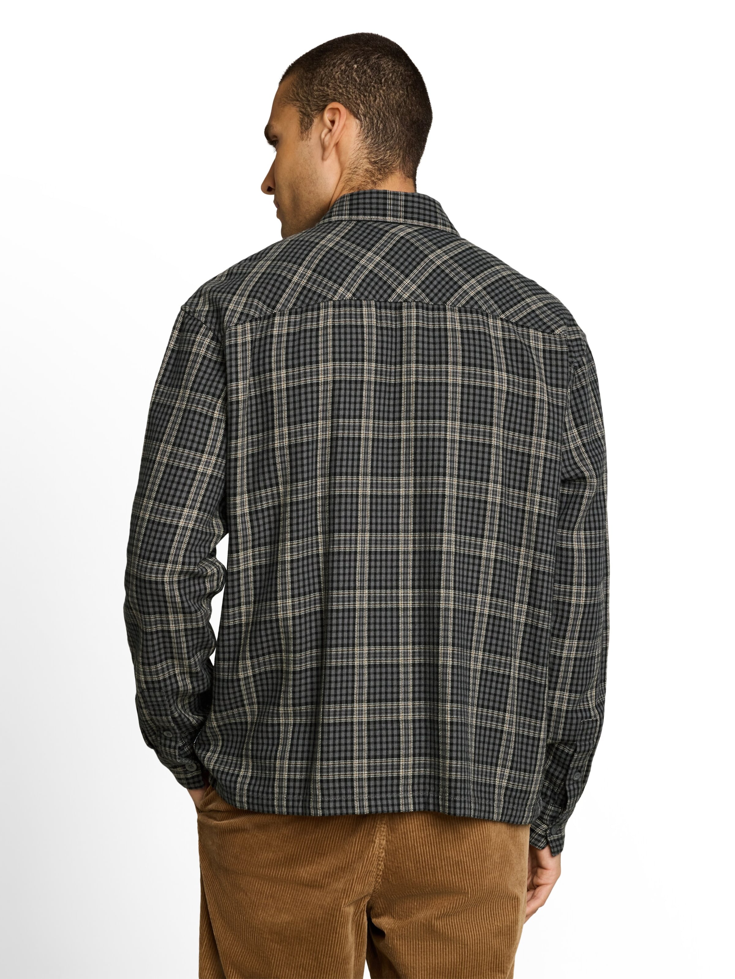 TOM TAILOR DENIM - Ajuste regular Camisa en gris