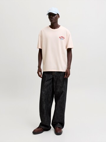 Maglietta 'JORDiablo' di JACK & JONES in arancione